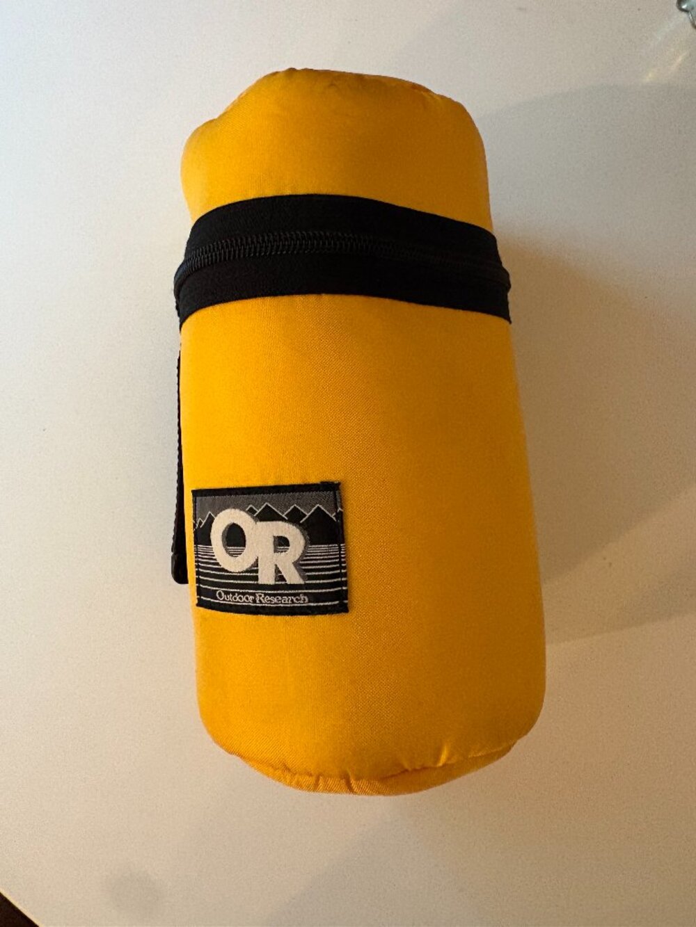 Outdoor Research yellow water bottle park 1 liter